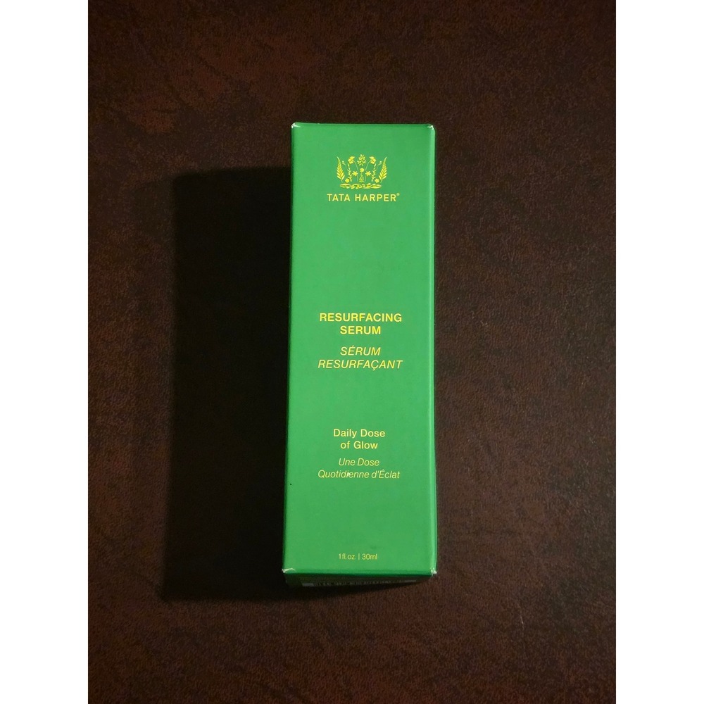 Tata Harper Resurfacing Serum Daily Dose of Glow 1oz 30ml AHA BHA Exfoliant